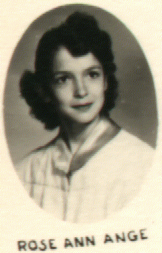 Rose Anne Ange in 1952