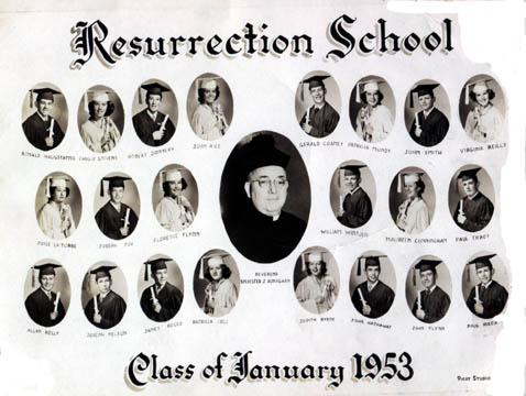 Enlarged
Resurrection Class of January 1953