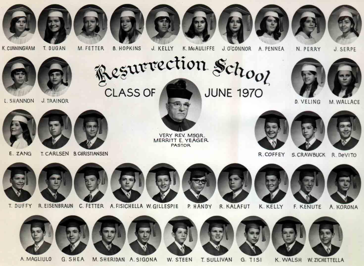 Resurrection Class A of June 1970