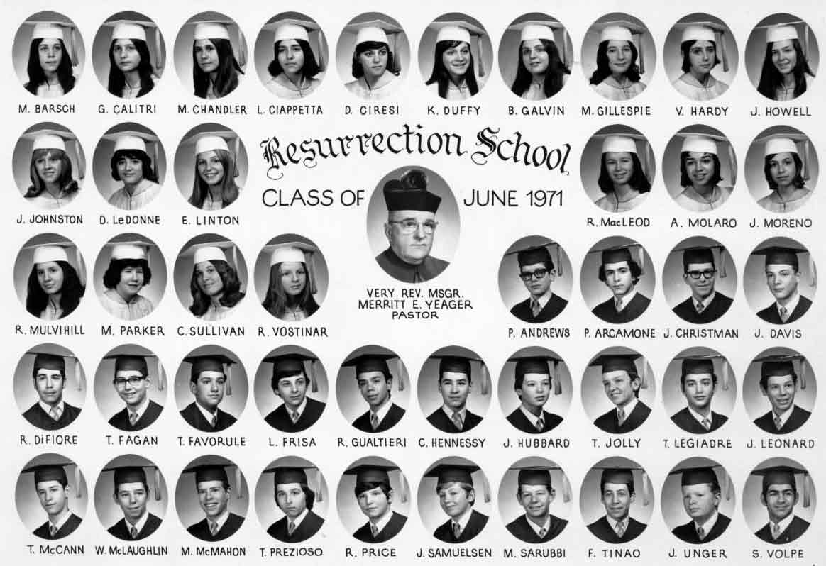 Resurrection Class of June 1971 - B